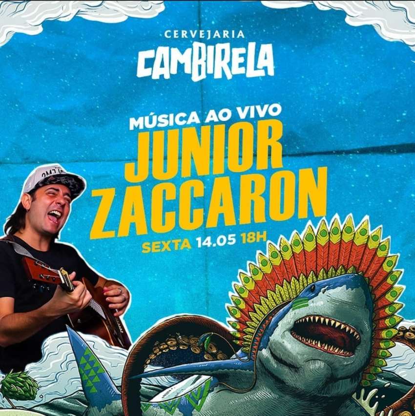 Junior Zaccaron | Beer Garden Cambirela | OndeTemBalada.com