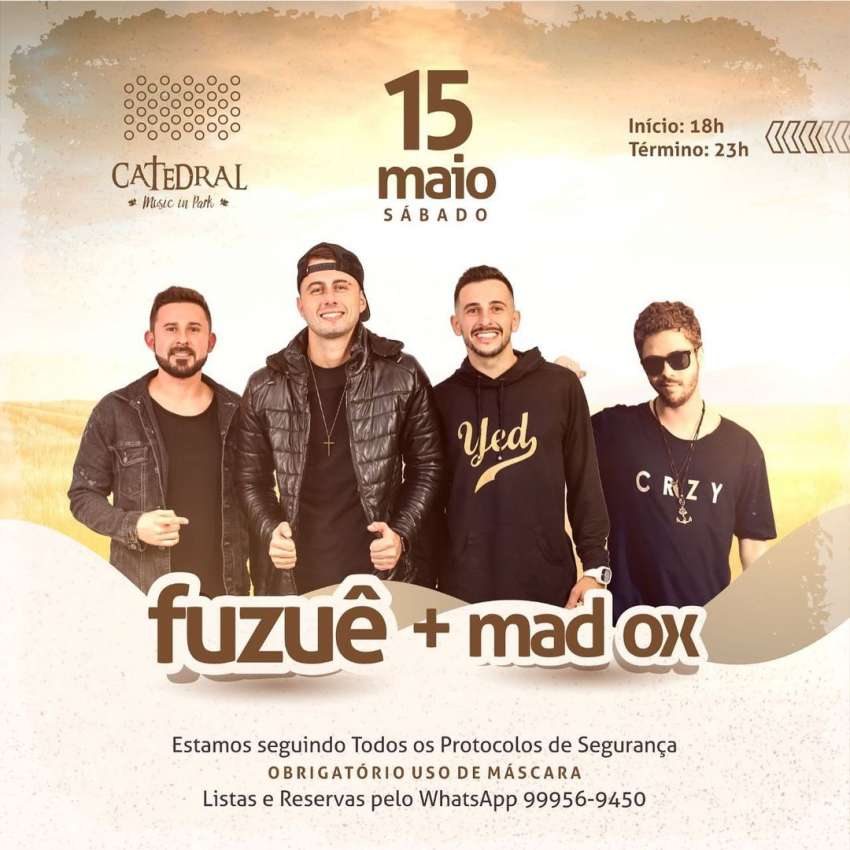 Fuzuê + madox | Catedral Music In Park. | OndeTemBalada.com