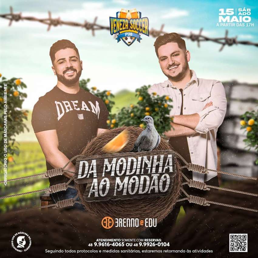 Da Modinha ao Modão | Veneza Soccer Pub | OndeTemBalada.com Da Modinha ao Modão | Veneza Soccer Pub | OndeTemBalada.com