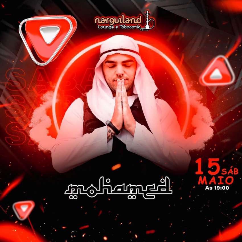 Mohamed | Narguiland Lounge | OndeTemBalada.com Mohamed | Narguiland Lounge | OndeTemBalada.com