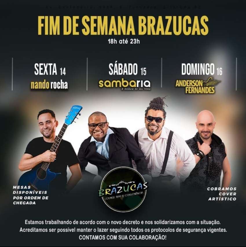 Anderson Fernandes | Brazucas Lounge Bar | OndeTemBalada.com
