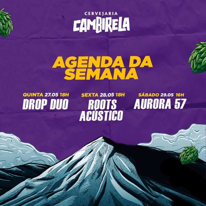 Drop Duo | Beer Garden Cambirela | OndeTemBalada.com Drop Duo | Beer Garden Cambirela | OndeTemBalada.com