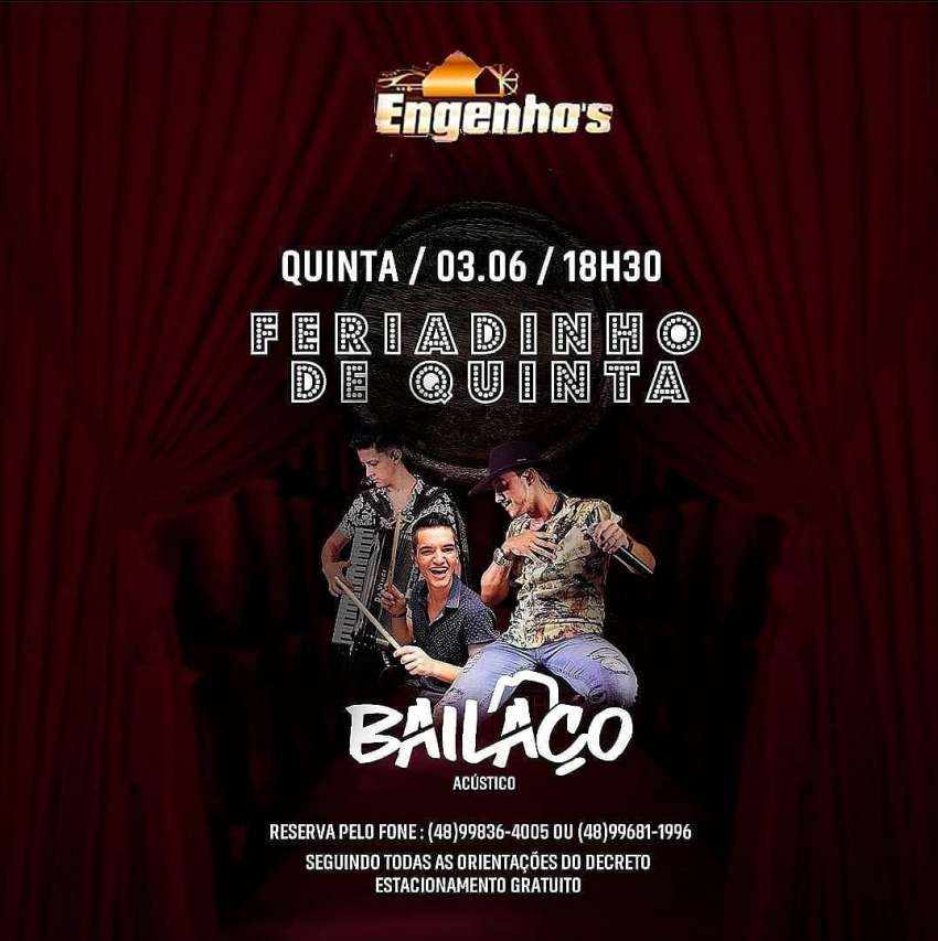 Feriadinho de Quinta | Engenho's Club | OndeTemBalada.com Feriadinho de Quinta | Engenho's Club | OndeTemBalada.com