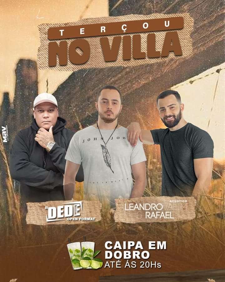 Terçou no Villa | Villa Beer | OndeTemBalada.com Terçou no Villa | Villa Beer | OndeTemBalada.com