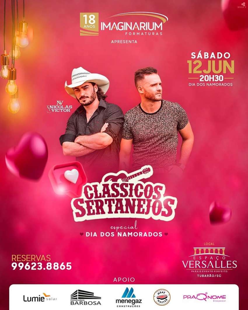 Clássicos Sertanejos | Espaço Versalles | OndeTemBalada.com Clássicos Sertanejos | Espaço Versalles | OndeTemBalada.com