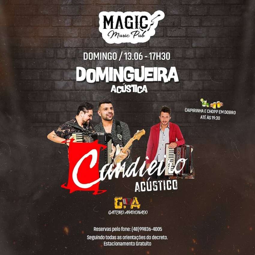 Domingueira | Magic Music Club | OndeTemBalada.com Domingueira | Magic Music Club | OndeTemBalada.com