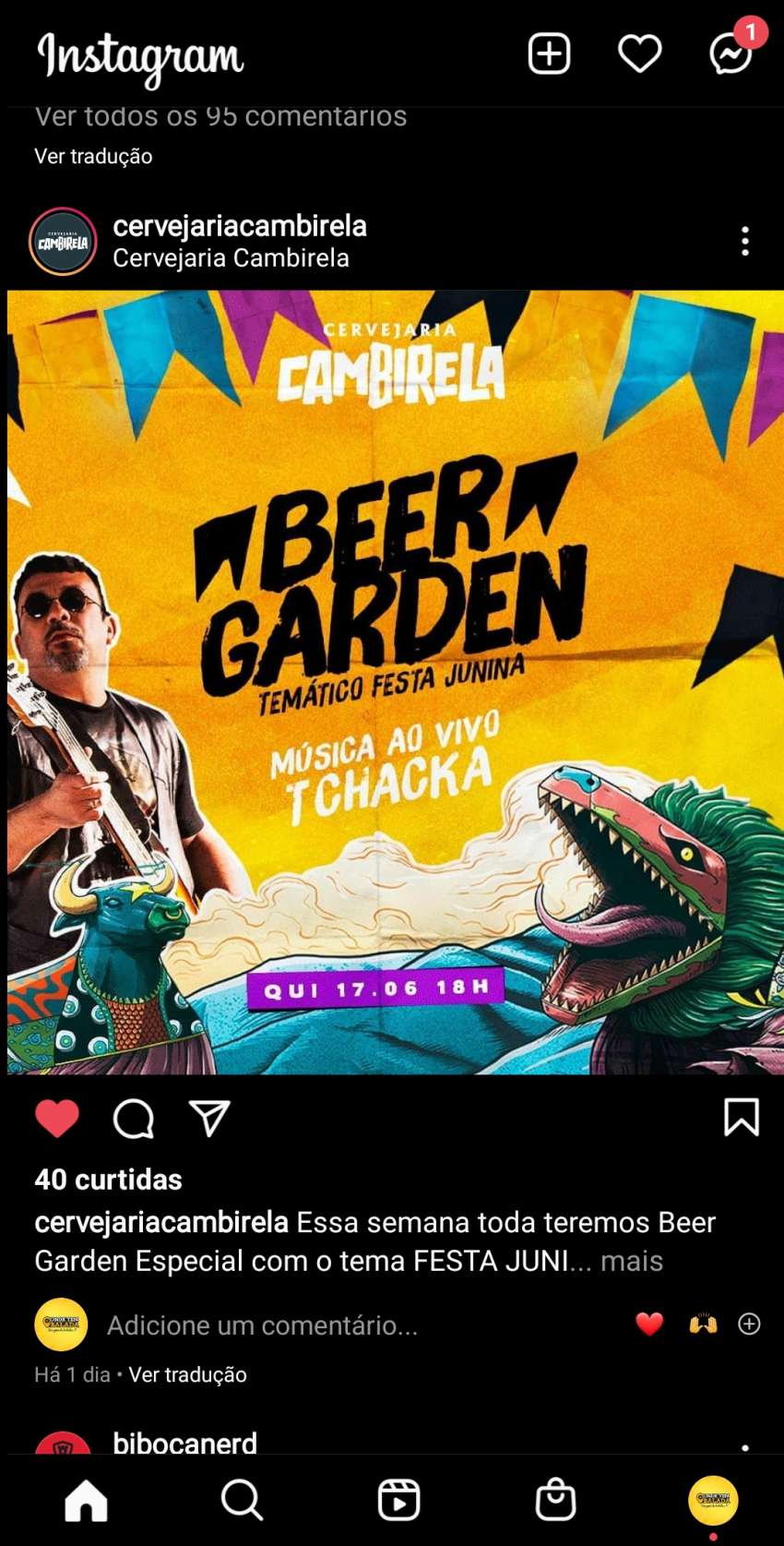 Tchacka | Beer Garden Cambirela | OndeTemBalada.com Tchacka | Beer Garden Cambirela | OndeTemBalada.com