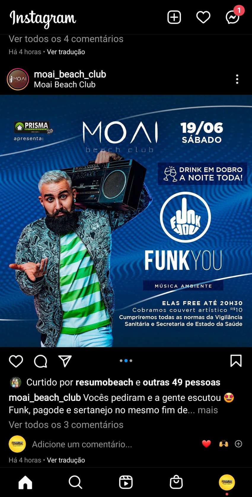 Funk You | Moai Beach Club | OndeTemBalada.com Funk You | Moai Beach Club | OndeTemBalada.com