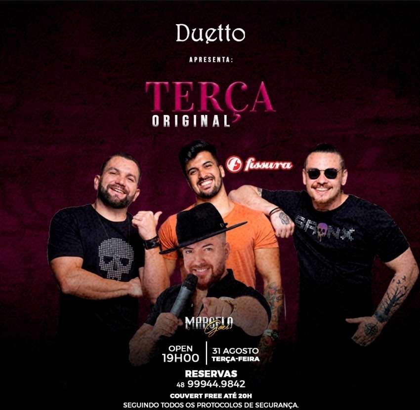 Terça Original | Duetto | OndeTemBalada.com Terça Original | Duetto | OndeTemBalada.com