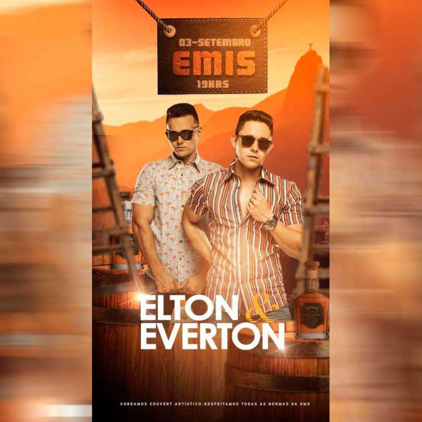 Elton e Everton | Emis GastroPub | OndeTemBalada.com Elton e Everton | Emis GastroPub | OndeTemBalada.com