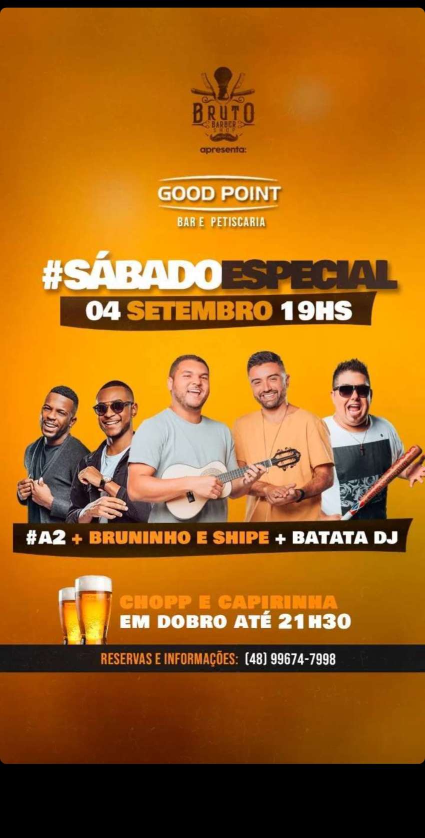 Sábado Especial | Good Point Choperia | OndeTemBalada.com Sábado Especial | Good Point Choperia | OndeTemBalada.com