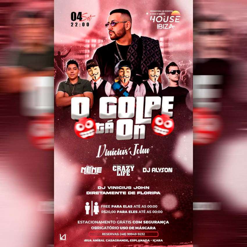 O Golpe tá On | House Ibiza | OndeTemBalada.com O Golpe tá On | House Ibiza | OndeTemBalada.com
