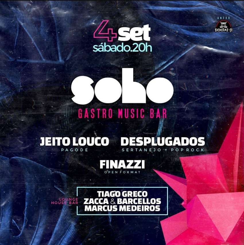 Soho Gastro Music Bar | Soho Gastro Music Bar | OndeTemBalada.com Soho Gastro Music Bar | Soho Gastro Music Bar | OndeTemBalada.com