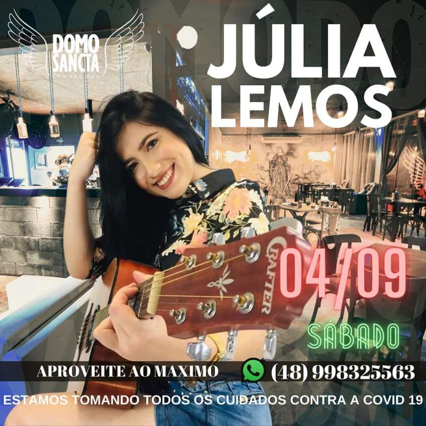 Julia Lemos | Domo Sancta Lounge Bar | OndeTemBalada.com Julia Lemos | Domo Sancta Lounge Bar | OndeTemBalada.com