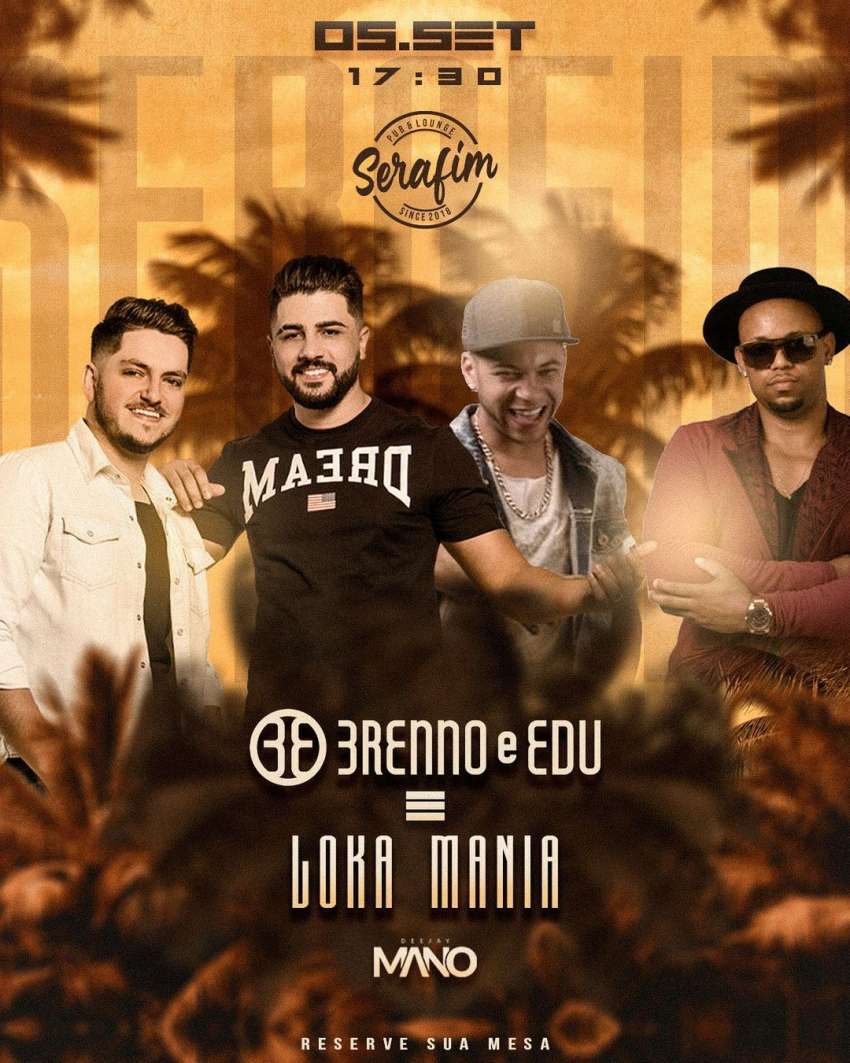 Brenno e Edu + Loka Mania | Serafim Soccer | OndeTemBalada.com Brenno e Edu + Loka Mania | Serafim Soccer | OndeTemBalada.com