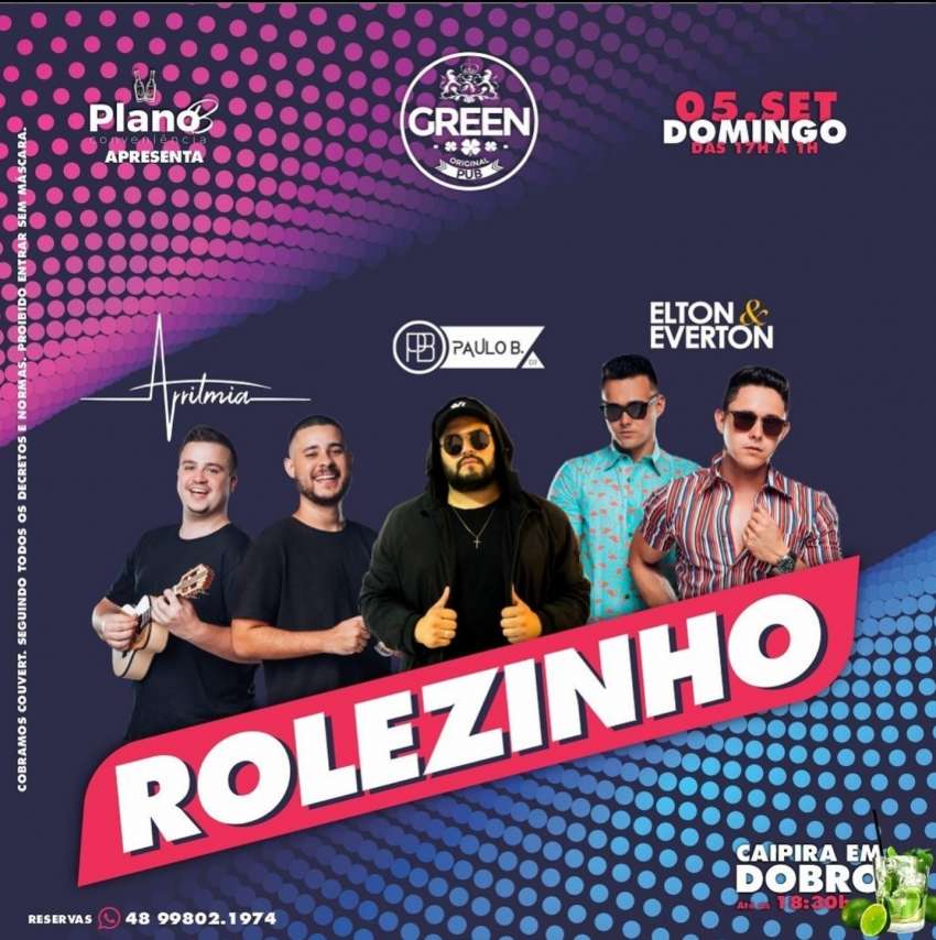 Rolezinho | Green Original Pub | OndeTemBalada.com Rolezinho | Green Original Pub | OndeTemBalada.com