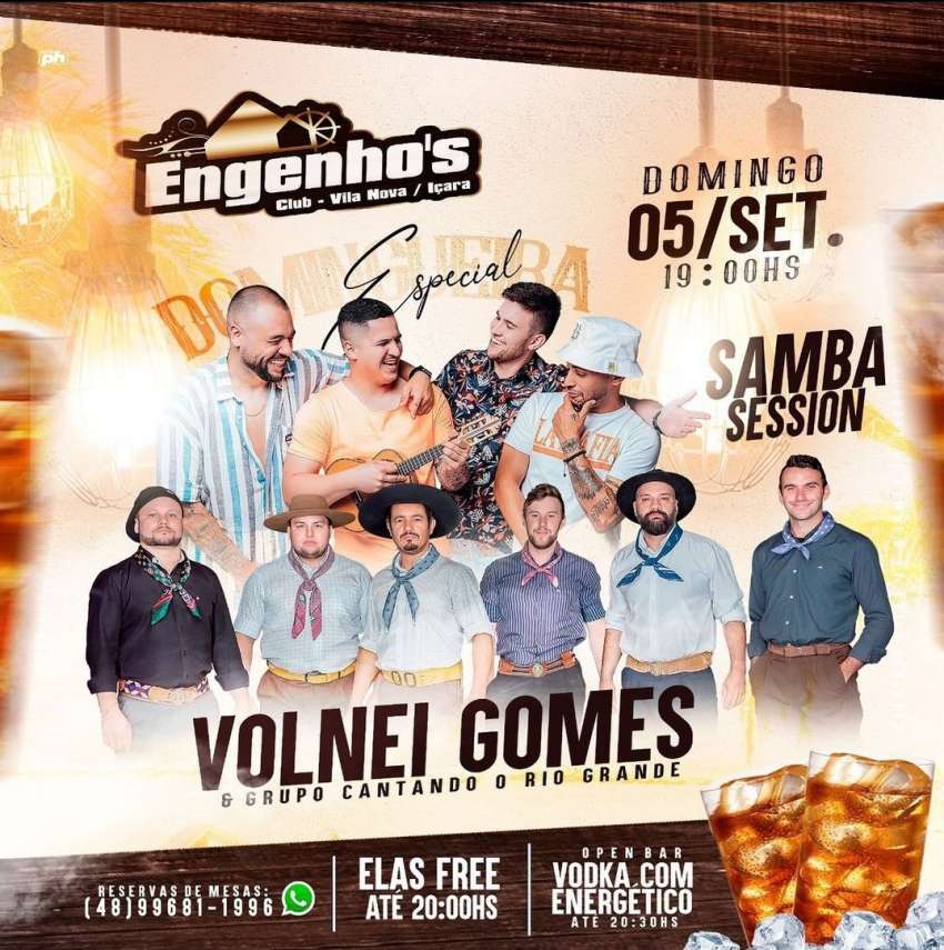 Domingueira Especial | Engenho's Club | OndeTemBalada.com Domingueira Especial | Engenho's Club | OndeTemBalada.com
