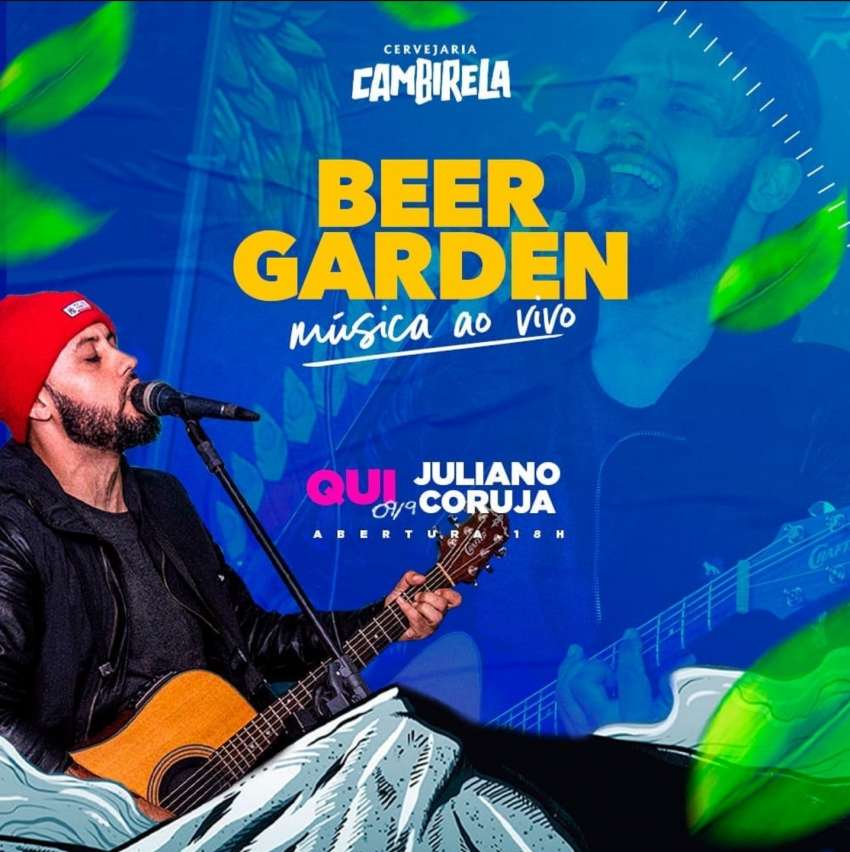 Juliano Coruja | Beer Garden Cambirela | OndeTemBalada.com Juliano Coruja | Beer Garden Cambirela | OndeTemBalada.com