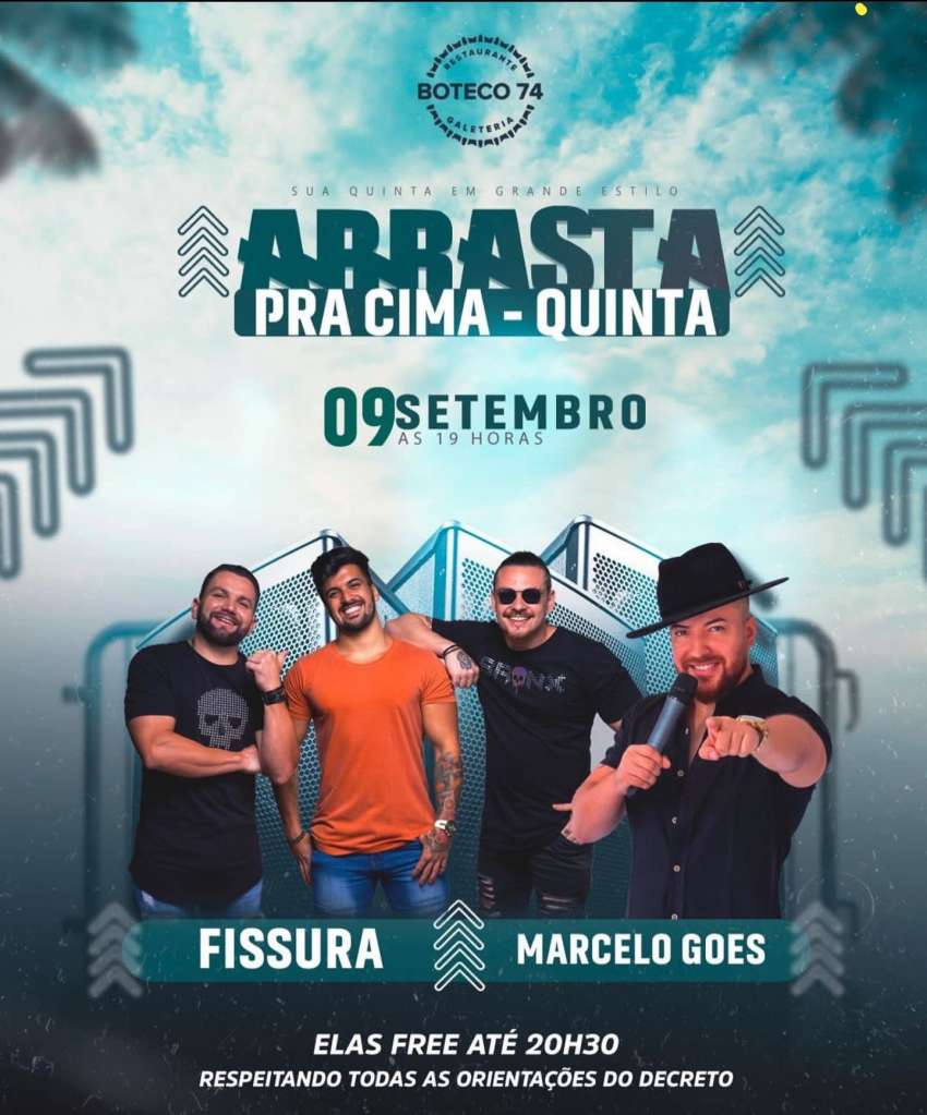 Arrasta Pra Cima | Boteco 74 | OndeTemBalada.com Arrasta Pra Cima | Boteco 74 | OndeTemBalada.com