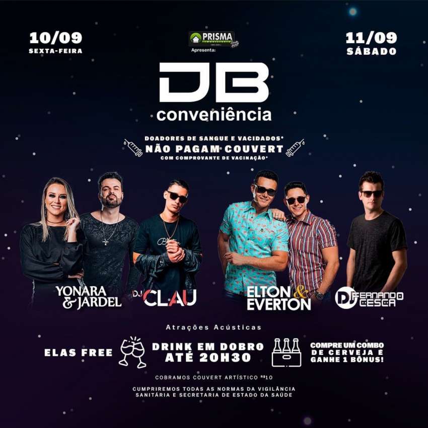 Sextou | DB Conveniência | OndeTemBalada.com Sextou | DB Conveniência | OndeTemBalada.com