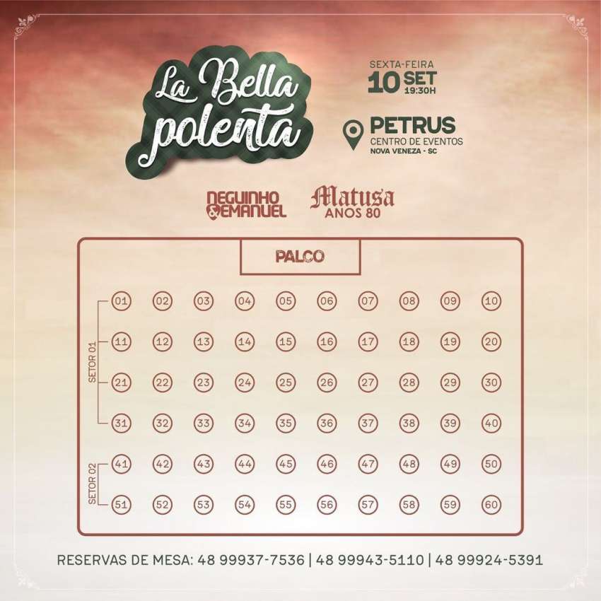 La Bella Polenta | Petrus | OndeTemBalada.com La Bella Polenta | Petrus | OndeTemBalada.com