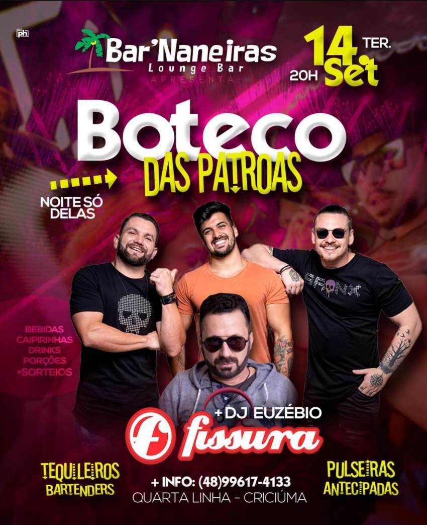 Boteco das Patroas | Bar'Naneiras Lounge Bar | OndeTemBalada.com Boteco das Patroas | Bar'Naneiras Lounge Bar | OndeTemBalada.com