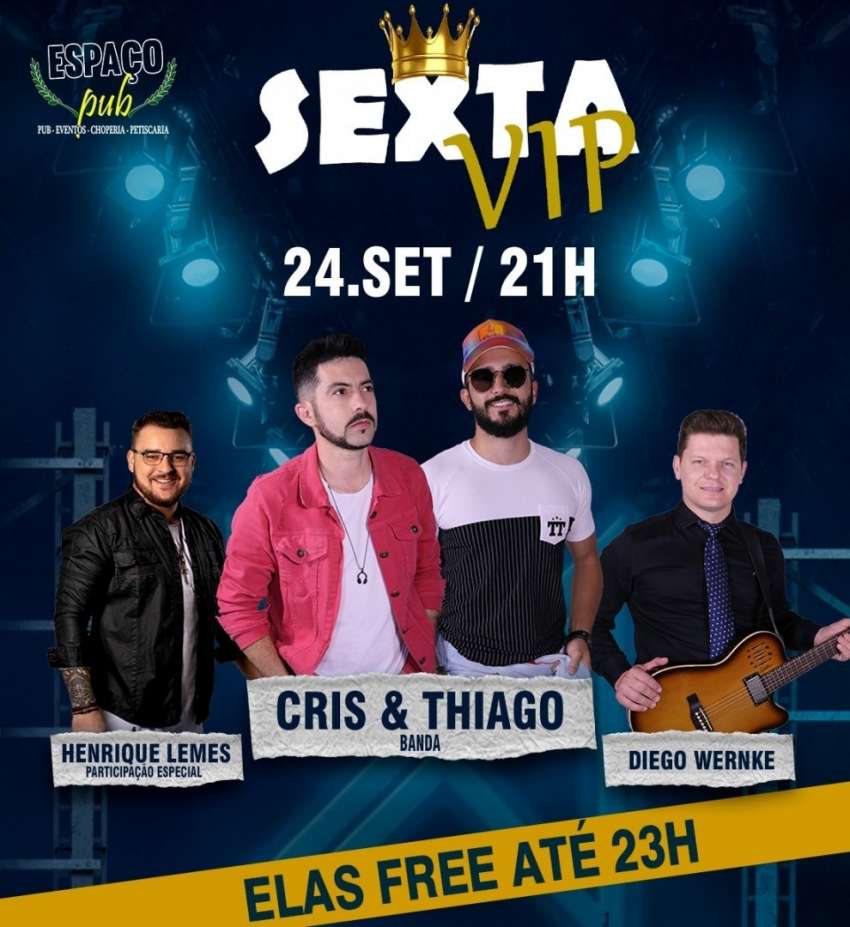 Sexta Vip | Espaço Pub Pizzaria Comilão | OndeTemBalada.com Sexta Vip | Espaço Pub Pizzaria Comilão | OndeTemBalada.com