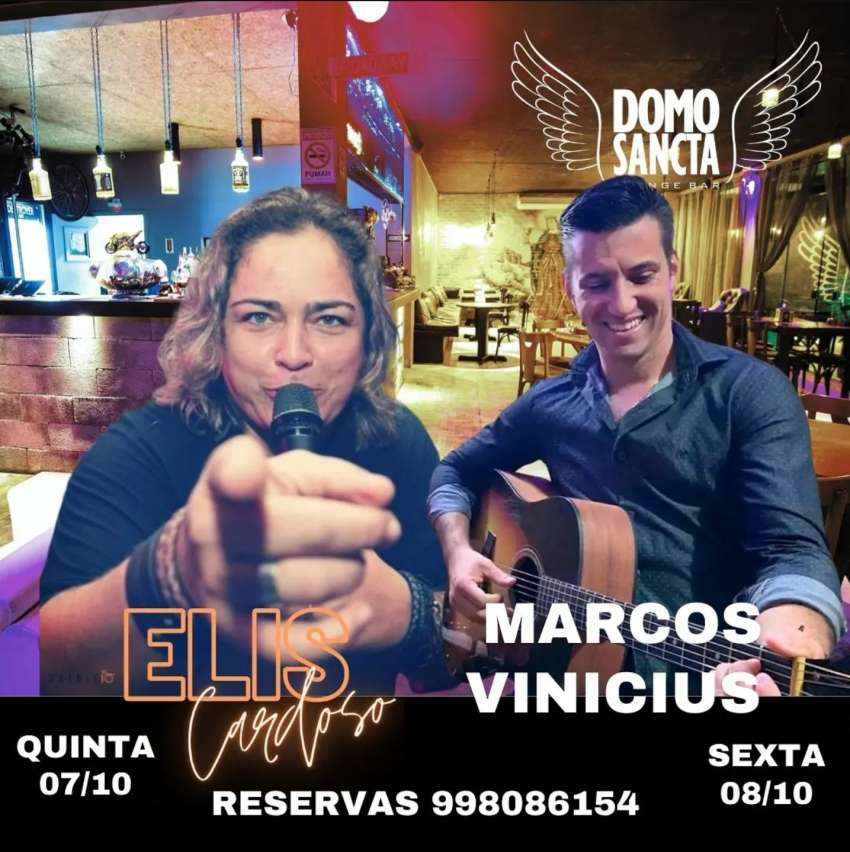 Elis Cardoso | Domo Sancta Lounge Bar | OndeTemBalada.com Elis Cardoso | Domo Sancta Lounge Bar | OndeTemBalada.com