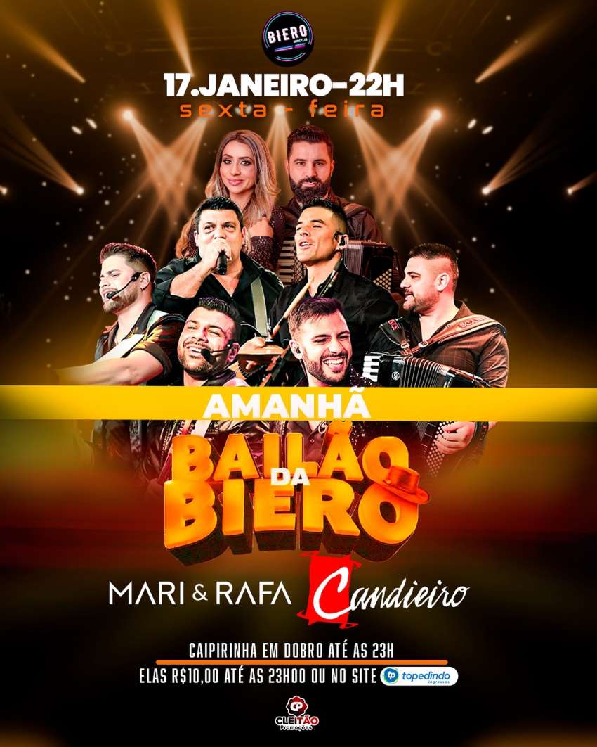 Bailão da Biero | Biero Music Club | OndeTemBalada.com Bailão da Biero | Biero Music Club | OndeTemBalada.com