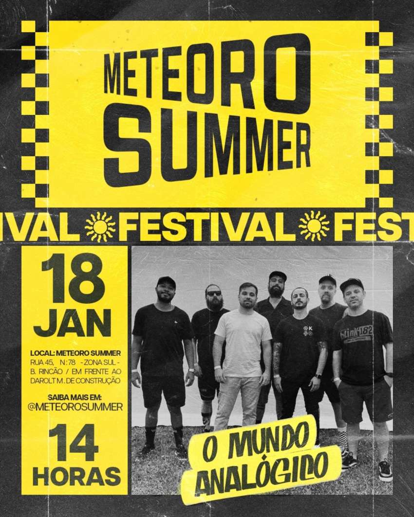 Metero Summer Festival | Meteoro Summer | OndeTemBalada.com Metero Summer Festival | Meteoro Summer | OndeTemBalada.com