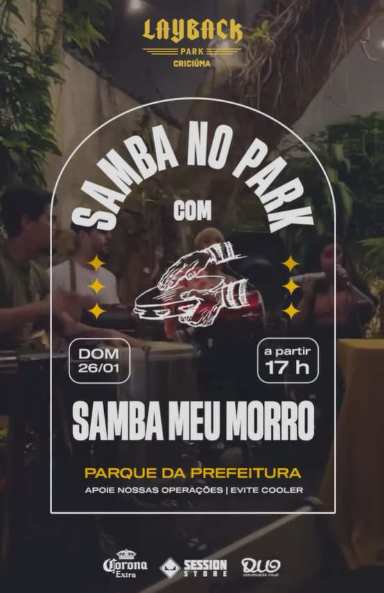 Samba no Park | LayBack Park | OndeTemBalada.com Samba no Park | LayBack Park | OndeTemBalada.com
