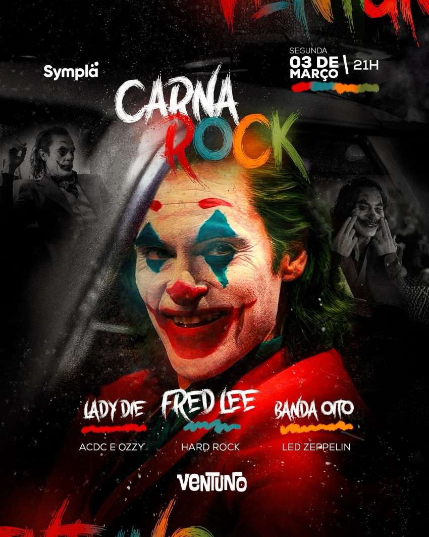 Carna Rock | Ventuno Pub | OndeTemBalada.com Carna Rock | Ventuno Pub | OndeTemBalada.com