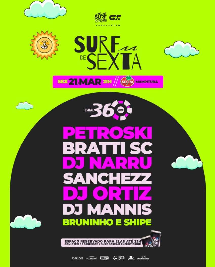 Surf de Sexta - Festival 360 | Mampituba | OndeTemBalada.com Surf de Sexta - Festival 360 | Mampituba | OndeTemBalada.com