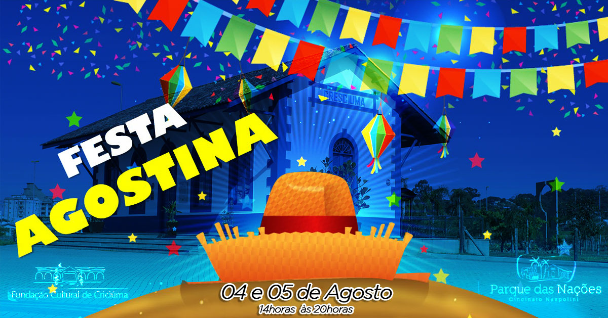 1ª Festa Agostina no Parque das Nações de Criciúma