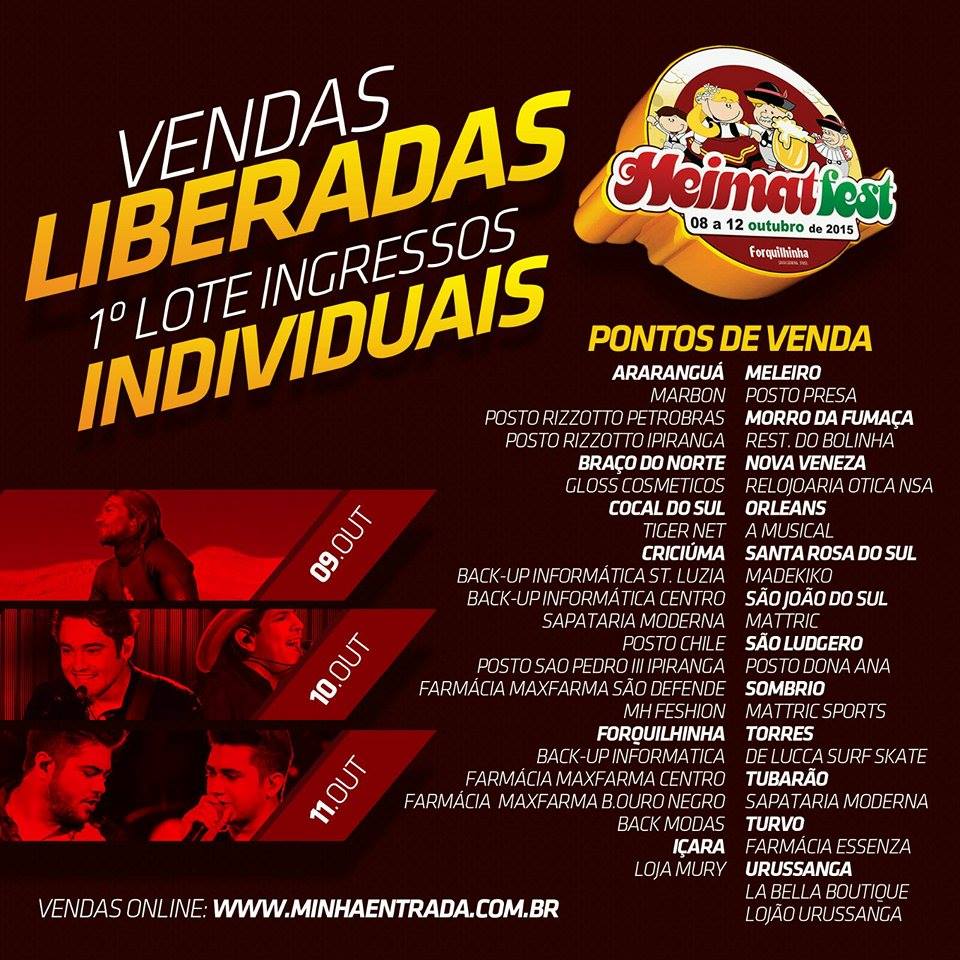 pontos de venda - heimatfest 2015