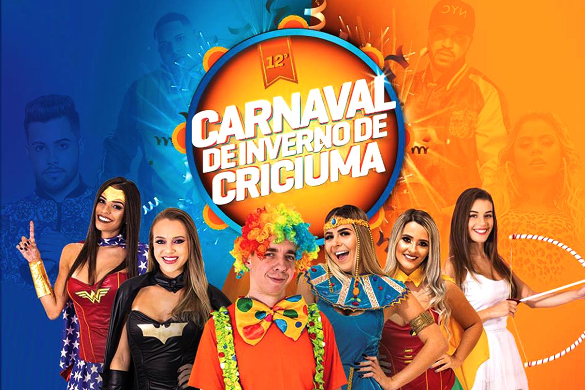 Carnaval de Inverno de Criciúma chega a 12ª edição como um dos maiores de SC