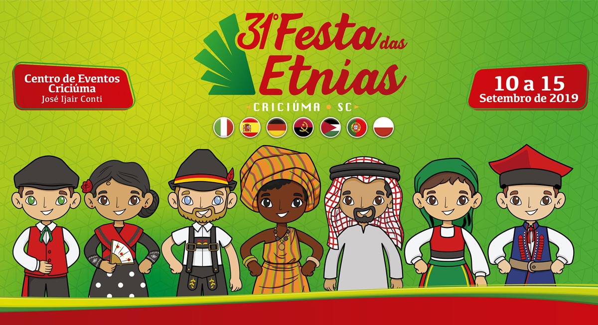 Confira a programação completa da Festa das Etnias de Criciúma 2019