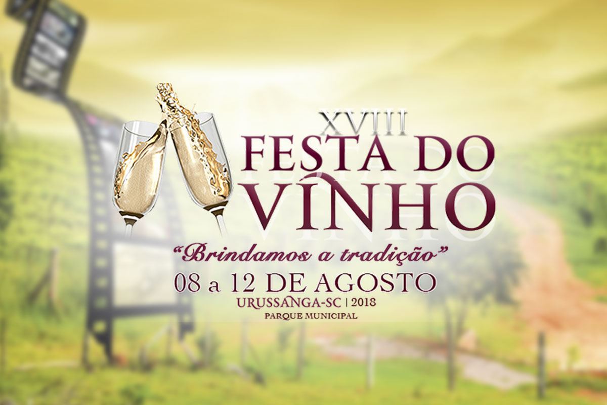 Programação oficial da Festa do Vinho de Urussanga 2018
