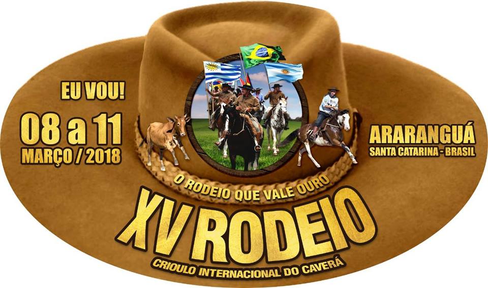 Programação do 15º Rodeio Crioulo Internacional do Caverá