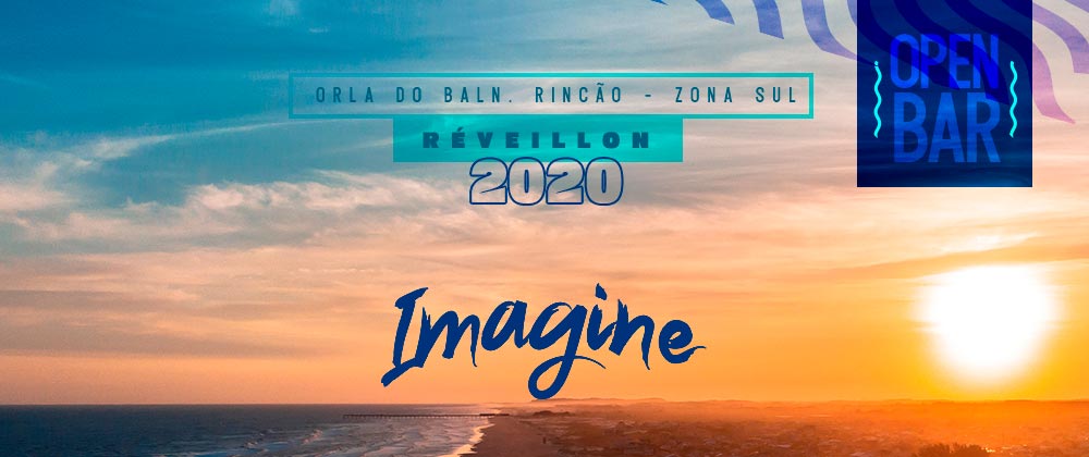 Réveillon Imagine 2020 na orla da Zona Sul do Balneário Rincão