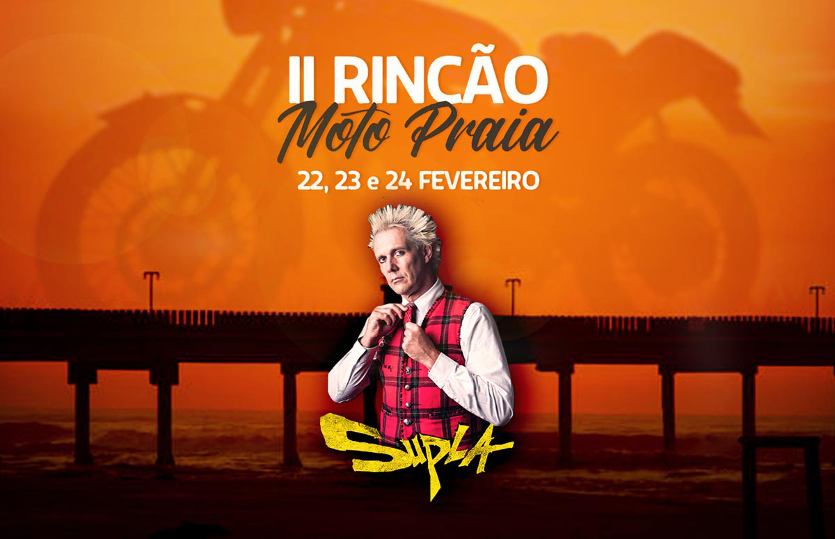 Supla no 2º Rincão Moto Praia! Três dias de muita música e adrenalina