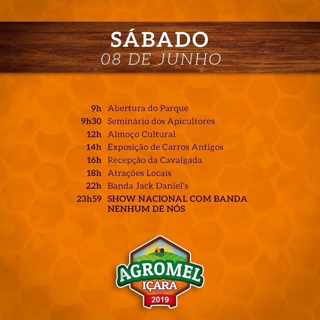 Confira a programação da Agromel 