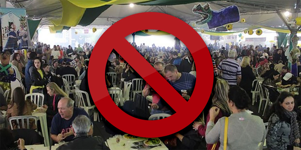 Festa da tainha cancelada em 2016